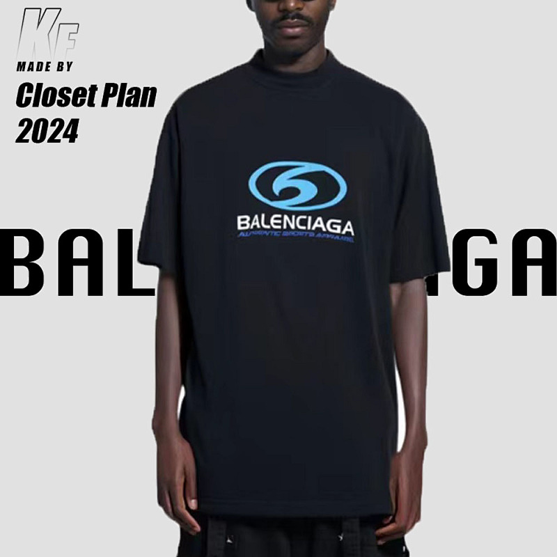 Balenciaga Blcg Cracking Tee