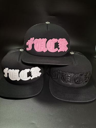 Chrome Hearts Fuck Patch Trucker Cap
