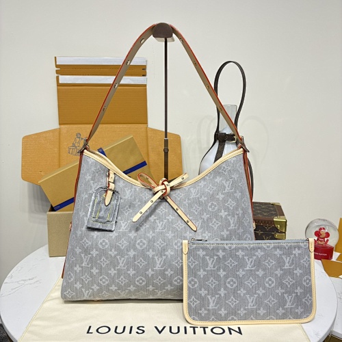 Louis Vuitton CarryAll Monogram Denim