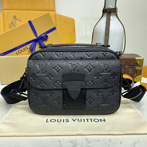 Louis Vuitton S Lock Taurillon Monogram Georges Vuitton LV