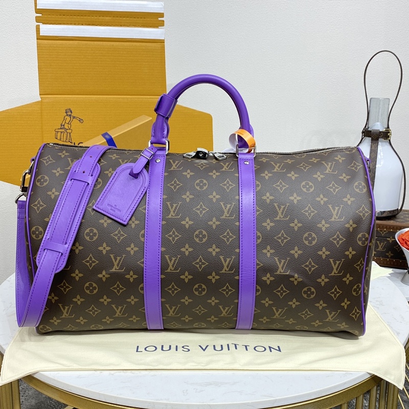 Louis Vuitton Keepall Bandoulière 50 Monogram Macassar