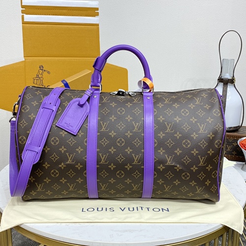 Louis Vuitton Keepall Bandoulière 50 Monogram Macassar