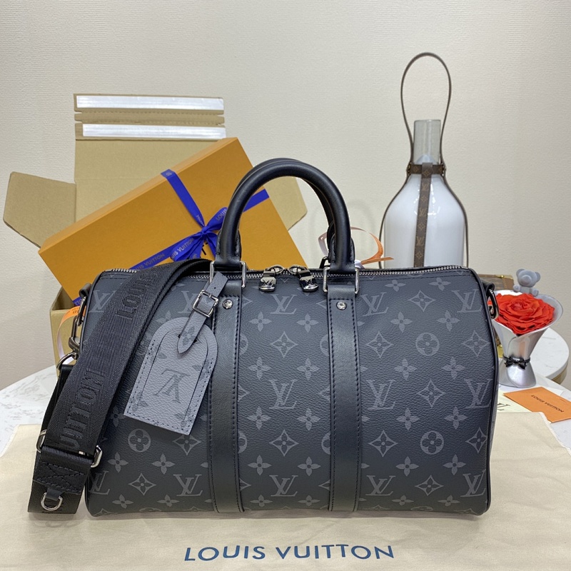 Louis Vuitton Keepall 35 Monogram Eclipse Keepall Keepal City Keepal