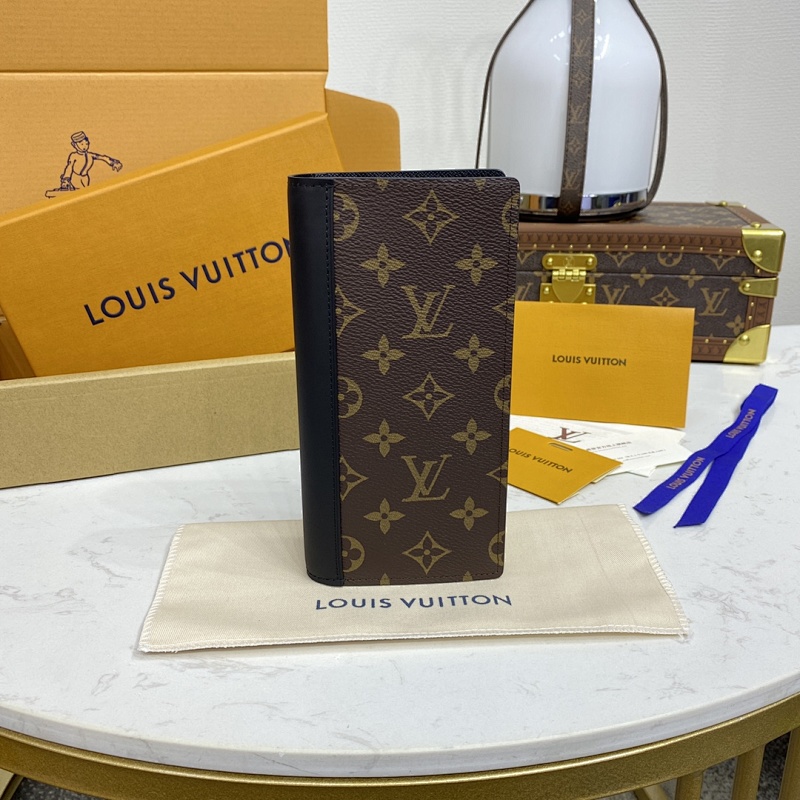 Louis Vuitton Brazza Monogram Macassar Monogram Macassar