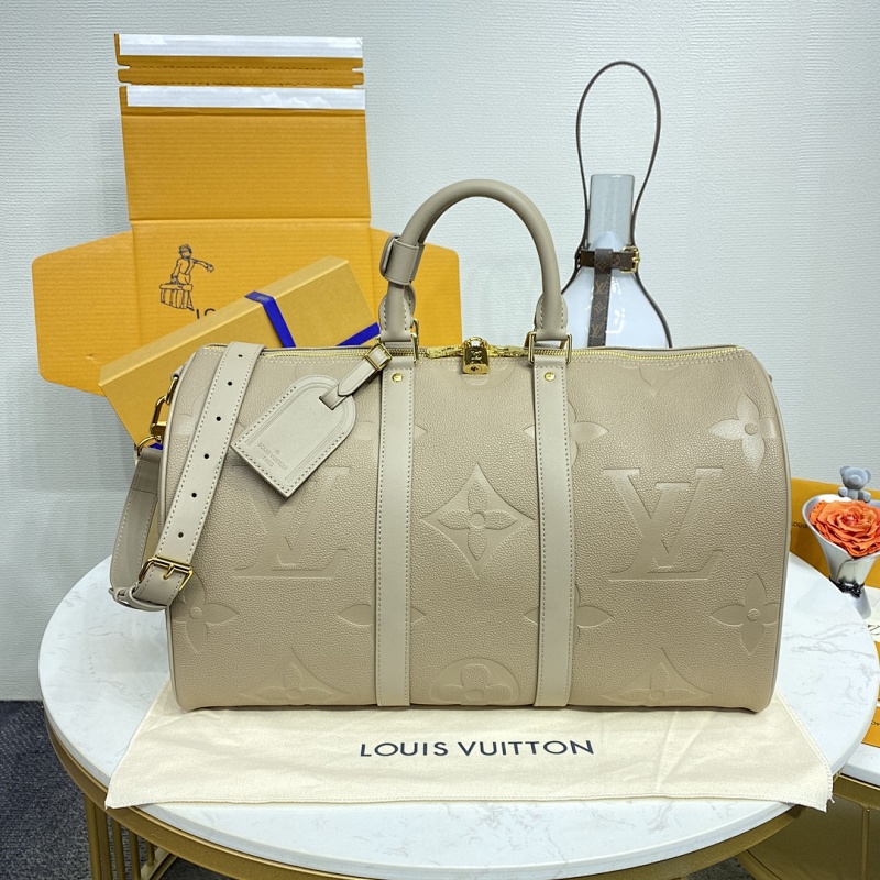 Louis Vuitton Keepall Bandoulière 45 Monogram Empreinte Giant Monogram