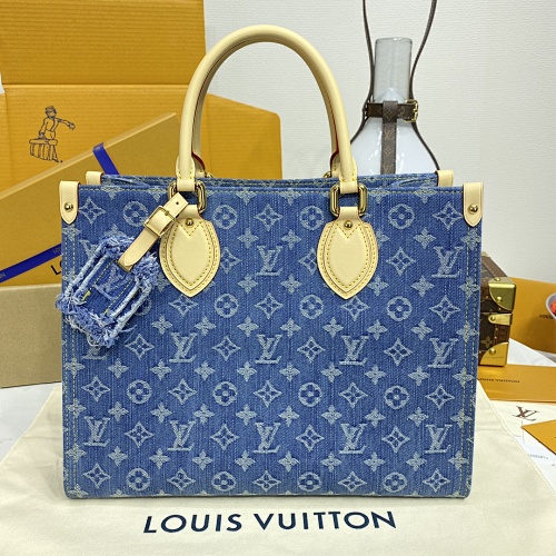 Louis Vuitton OnTheGo Monogram Denim