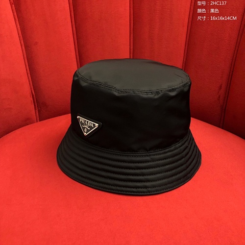 Prada P Nylon Rain Hat