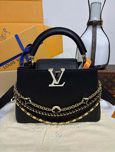 Louis Vuitton Capucines Trilogy Taurillon Monogram
