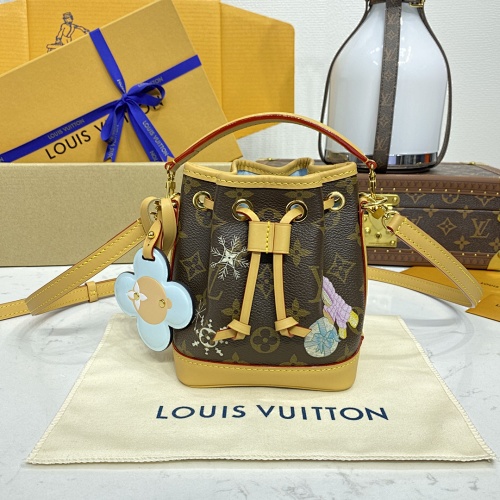 Louis Vuitton Vivienne Nano Noé Snow Show Monogram LV Vivienne