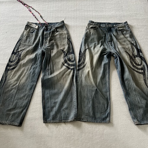 Balenciaga Blcg Tribal Y2k Denim