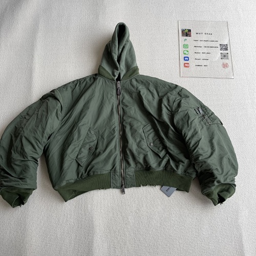 Balenciaga Green Bomber