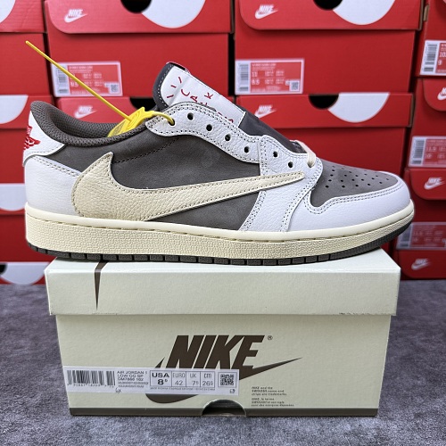 Travis Scott Air Jordan 1 Low OG SP Sail And Ridgerock