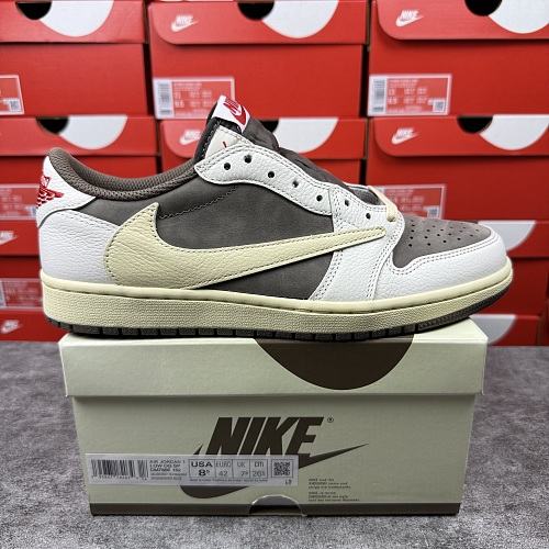 Travis Scott Air Jordan 1 Low OG SP Sail And Ridgerock