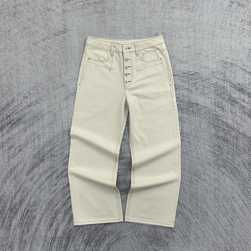Etheria Raw Denim Five-Button Jeans