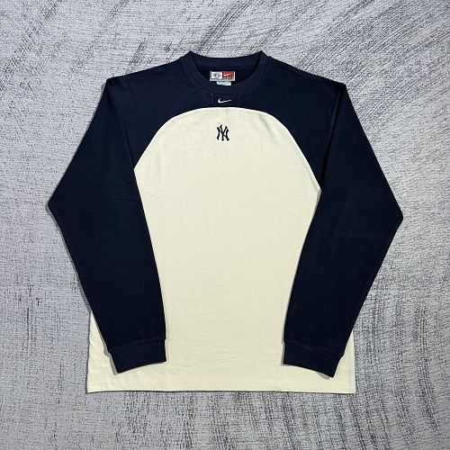 90s Vintage Nike Mlb New York Yankees Sleeves