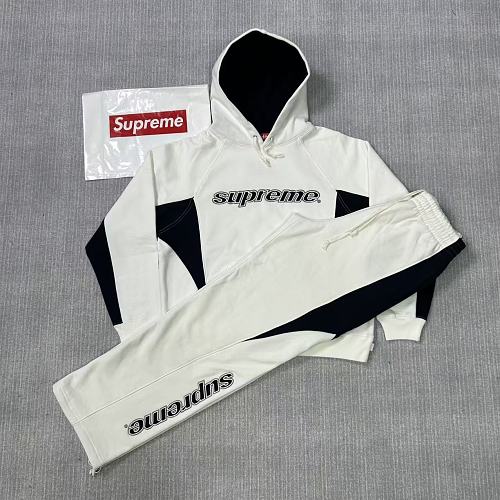 Supreme White Logo Tracksuit