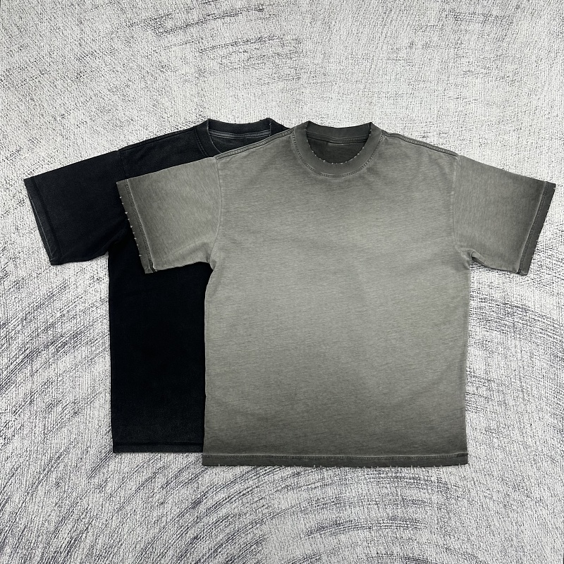 Etheria 100 Cotton Washed Crew Neck T-Shirt