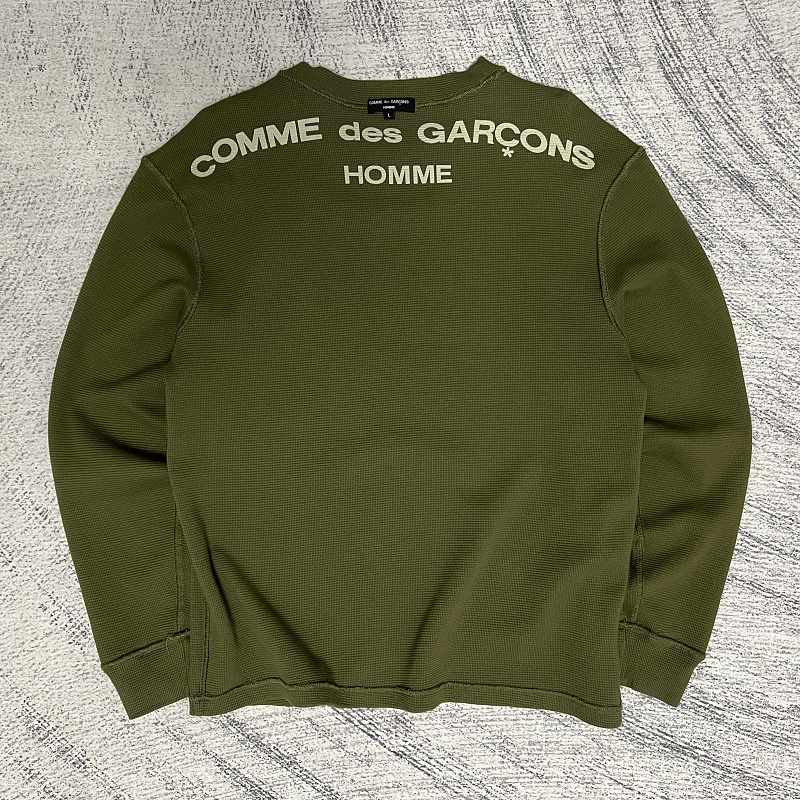 CDG Vintage Waffle Long Sleeve