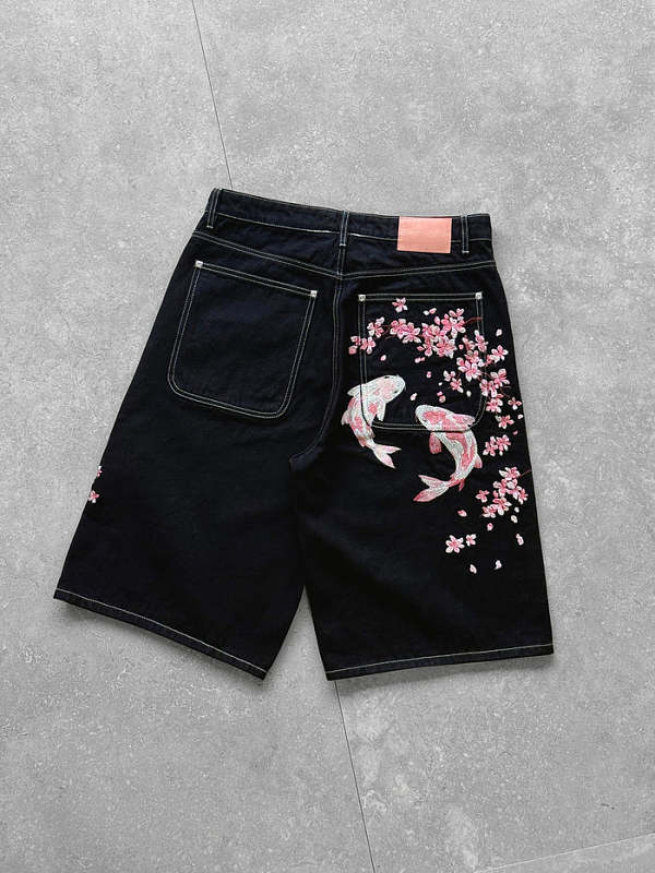 Vrk Sakura Koi Baggy Jorts