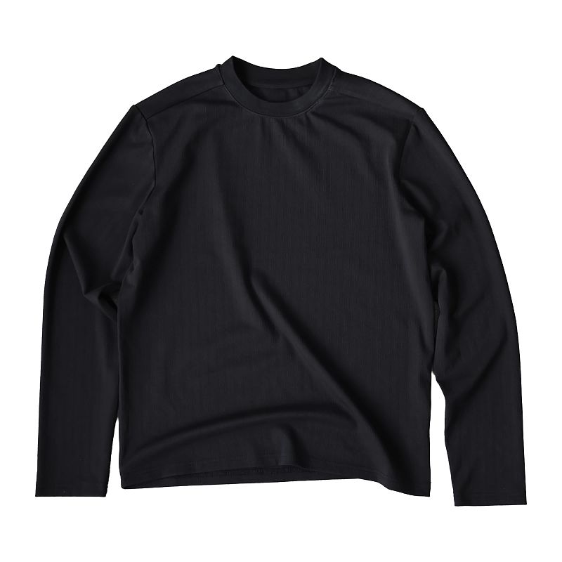 Solva Shadowline Slim Fit Modal Blend Tee - Black