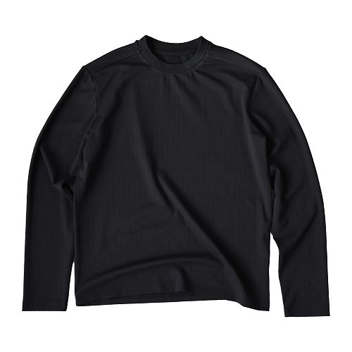 Solva Shadowline Slim Fit Modal Blend Tee - Black