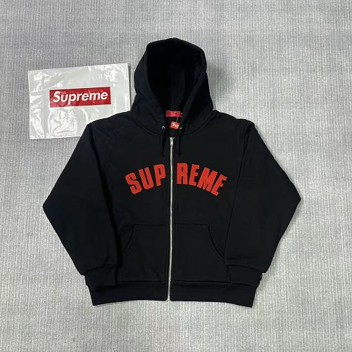 Supreme Arc Thermal Lined Zip Up Hooded Sweatshirt