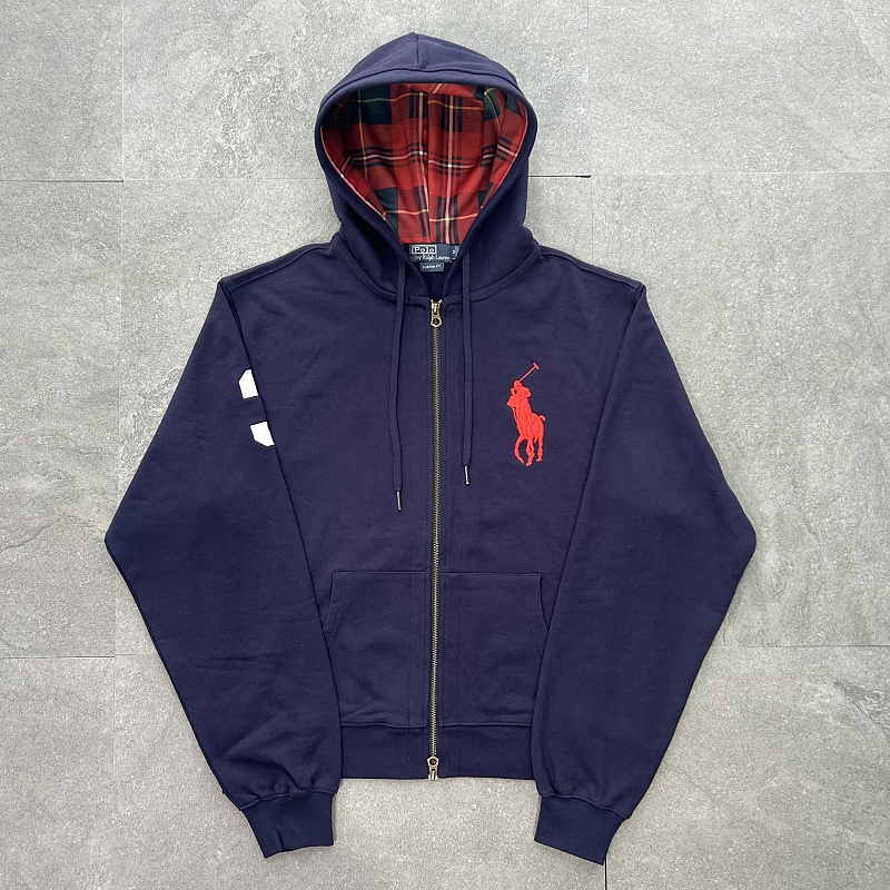 Polo Big Pony Fleece Zipper Hoodie
