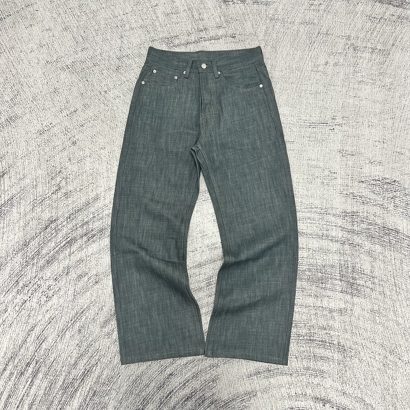 Etheria Lake Green Raw Denim Jeans