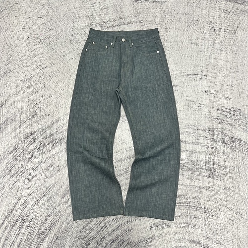 Etheria Lake Green Raw Denim Jeans