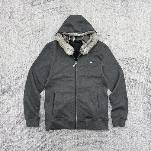 Japan Burberry Vintage Zip-Up - Grey