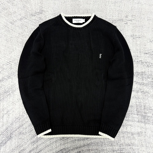 Saint Laurent YSL Vintage Knit - Black & White