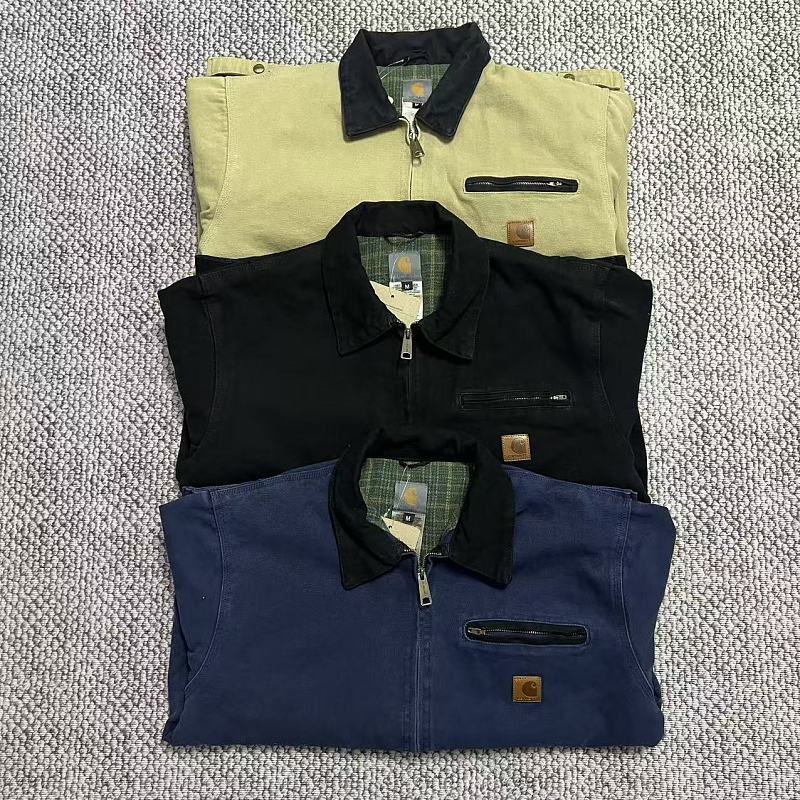Car Ss26 Zippered Lapel Jacket
