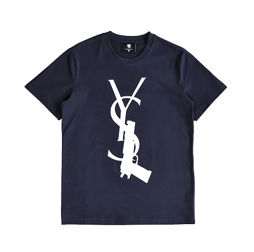 Louis Vuitton Slim Fit Trigger Monogram Tee - Navy