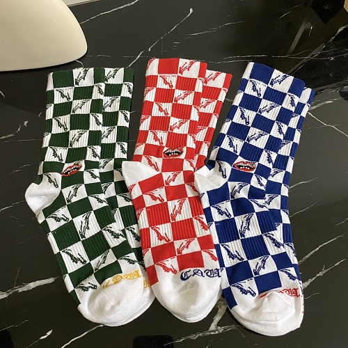 Chrome Hearts 1 Socks 3 Pairs A Set