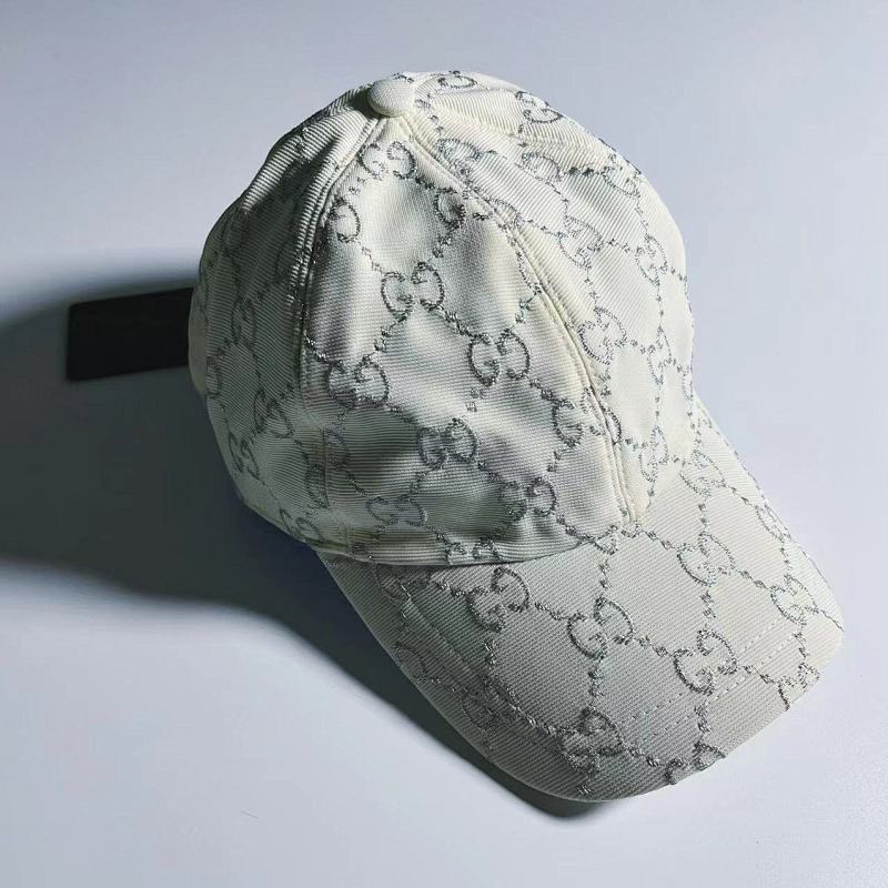 G White Baseball Hat 052