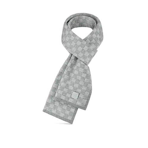 Neo Petit Damier Beanie Grey Scarf