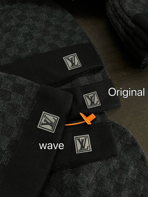 2.0 Update V Benie & Scarf Like Dark Black 1003 &