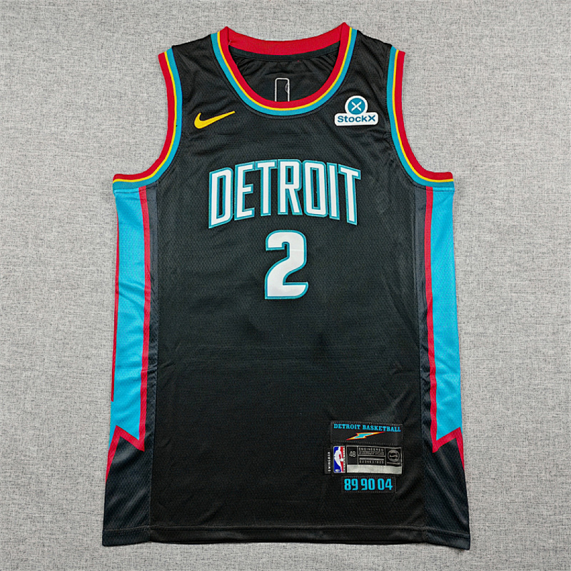 Pistons City Edition Embroidery Jersey S-2XL