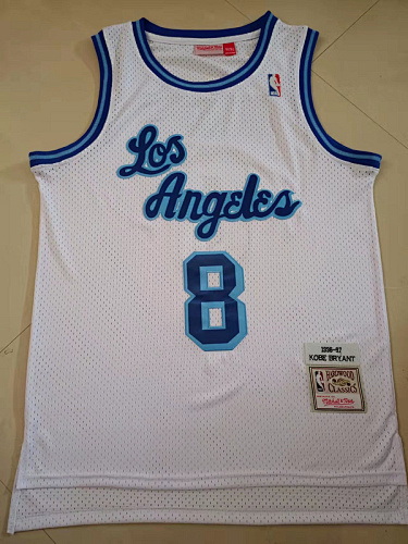 96-97 Lakers Retro Embroidery Jersey S-2XL