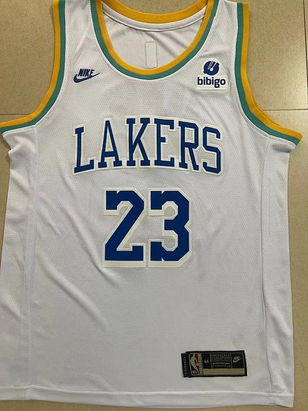 Lakers Embroidery Jersey S-2XL