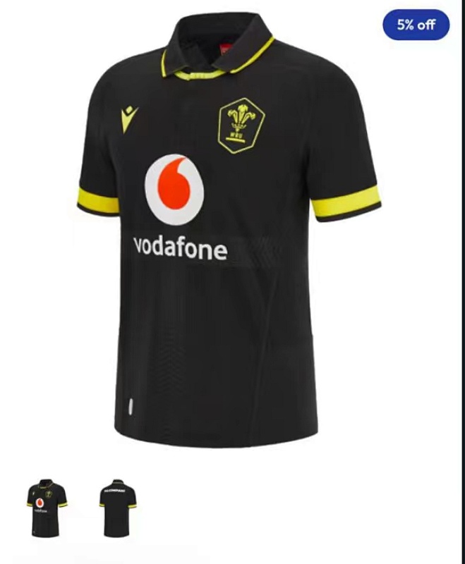 Wales Away Rugby Jerseys S-5XL S-5XL