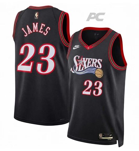 26 76ers Jersey S-2XL 76