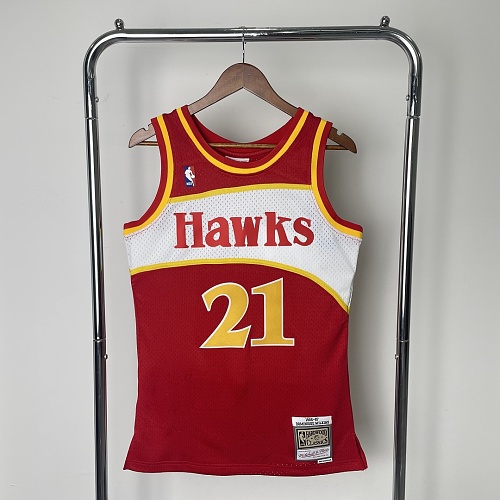 85-86 Hawks Retro Jersey S-2XL