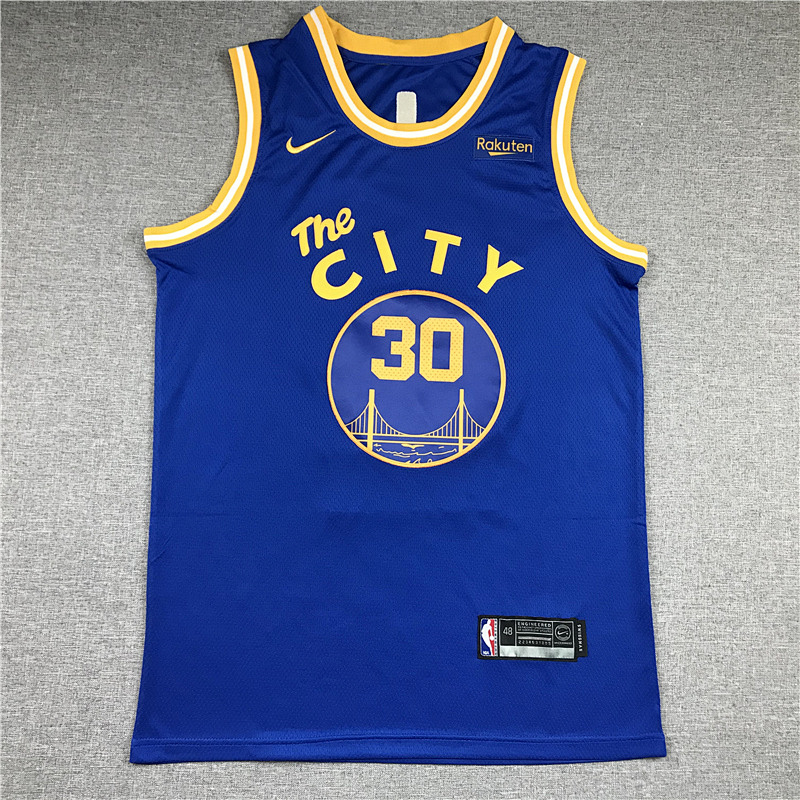 Warriors Embroidery Jersey S-2XL