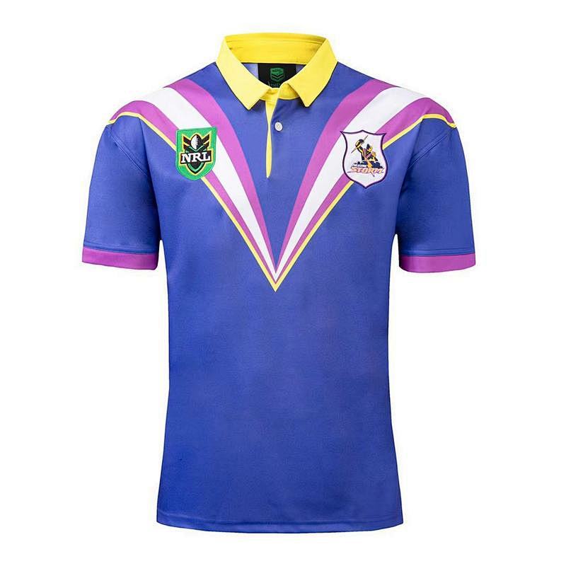 Melbourne Storm Retro Rugby Jerseys S-5XL S-5XL