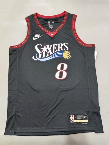 26 76ers Retro Jersey S-2XL 76