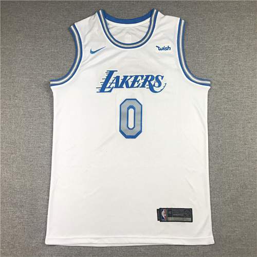 Lakers City Edition Embroidery Jersey S-2XL