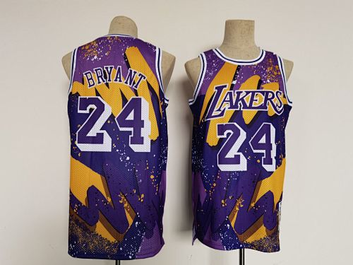 Lakers Embroidery Jersey S-2XL
