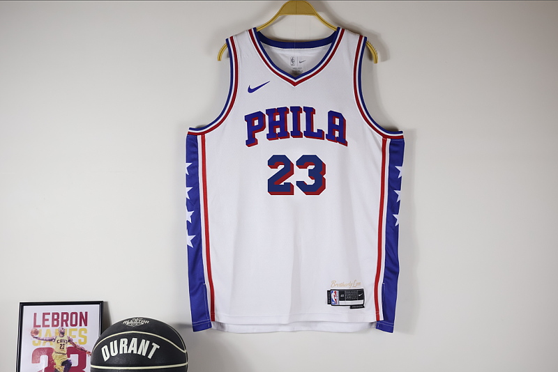24 76ers Retro Jersey S-2XL 76