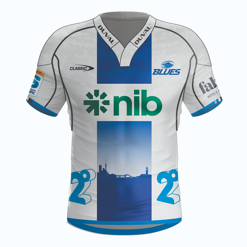 Auckland Blues Away Rugby Jerseys S-5XL S-5XL